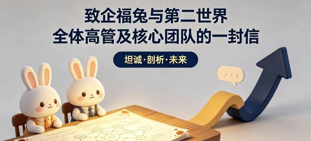 致企福兔与第二世界全体高管及核心团队的一封信